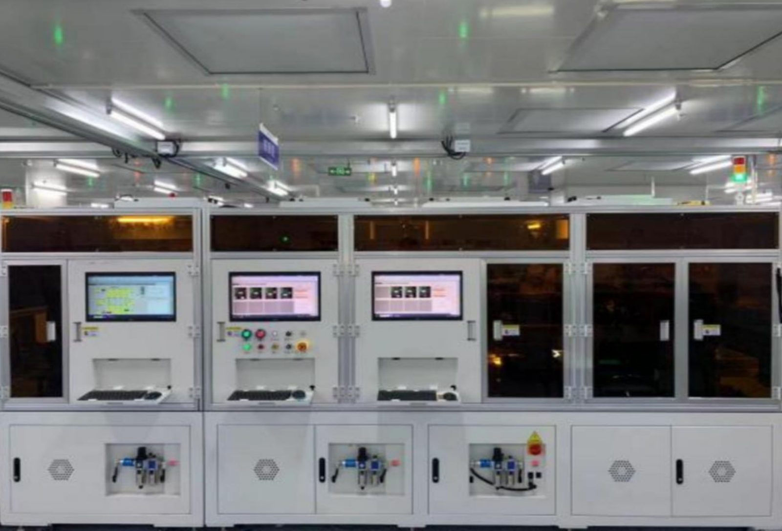 電子ペーパー表示モジュールの自動光学検査